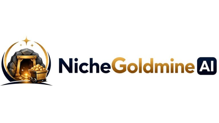 A digital collection of organized documents representing the Nichegoldmine AI business model.