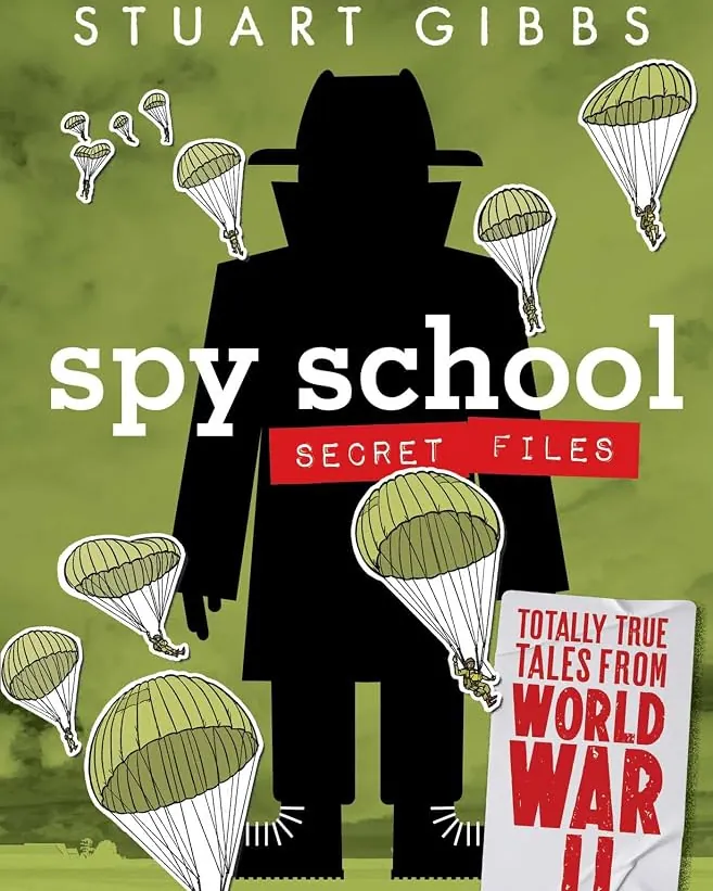 Person reviewing a checklist with a Spy Academy activity book on a home office desk.